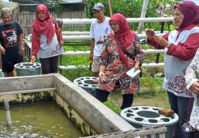 Melangkah Bersama Kelurahan Bareng Sukseskan Lomba Urban Farming dan Budikdamber